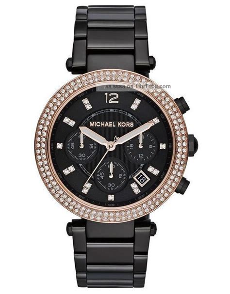 michael kors uhr schwarz|Schwarze Uhren .